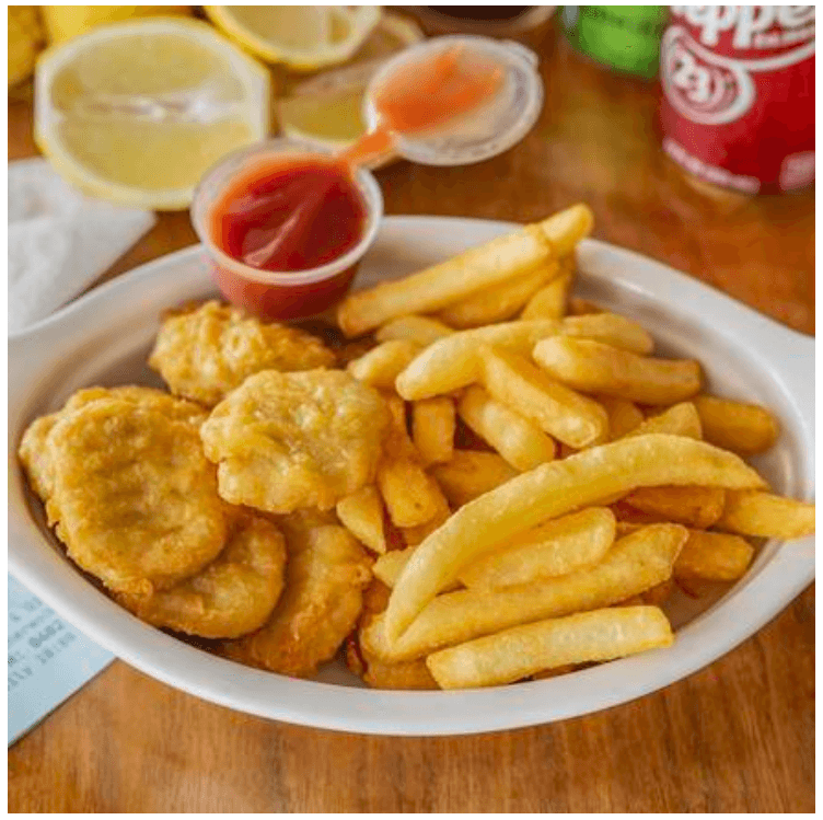 Chips & Nuggets (6 pcs)