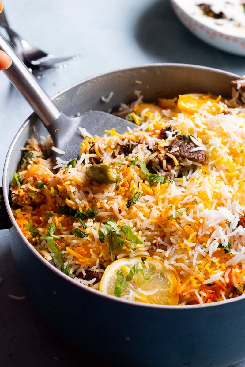 Mughal Beef Biryani 